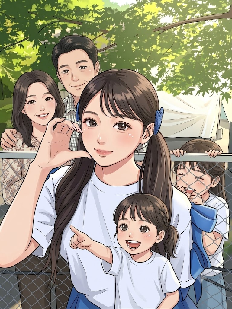 桐原美月　家族